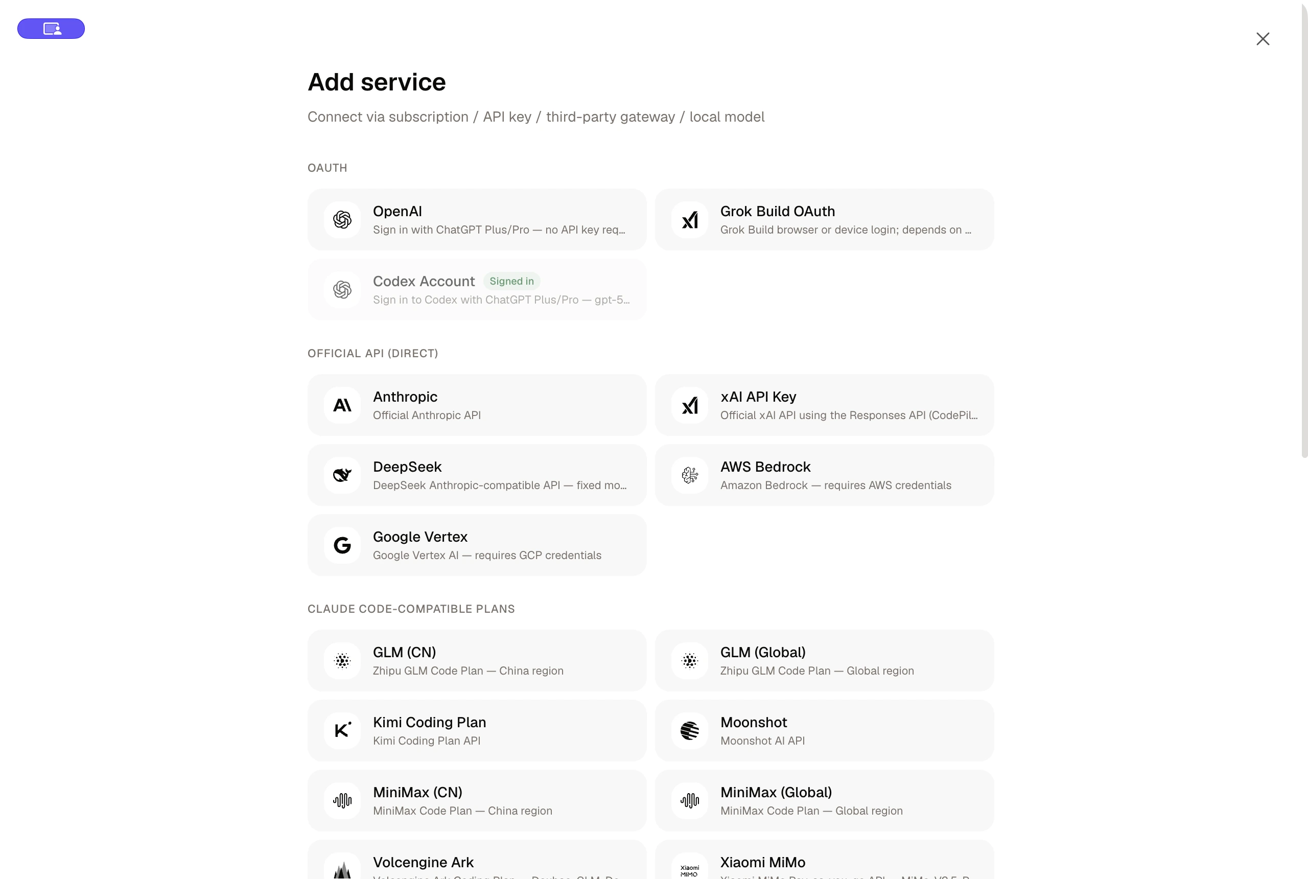 Connect your AI services